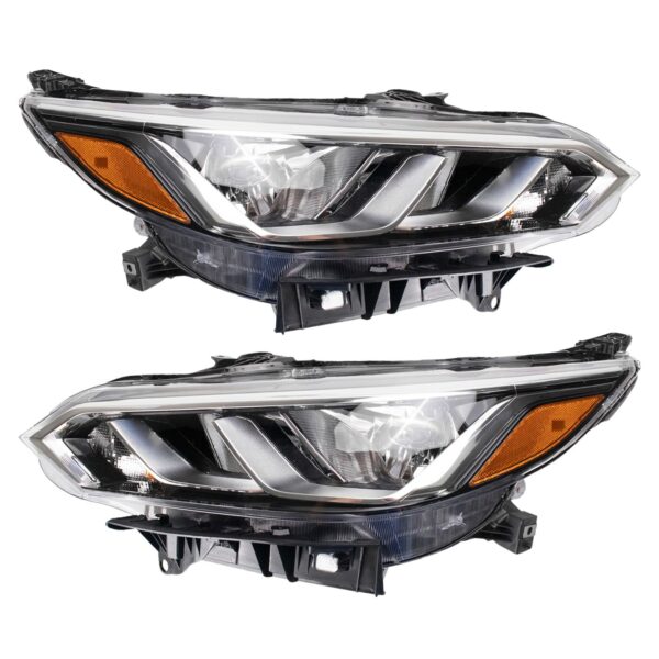 Headlight Set Compatible with 2020-2021 Nissan Sentra