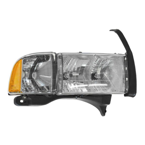 Headlight Headlamp w/ Corner Light Passenger Side Right RH for Dodge Ram Sport