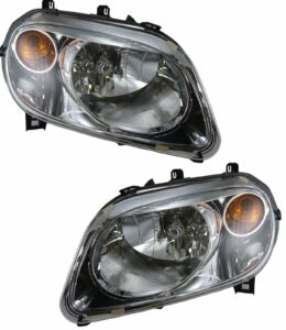 Headlights Headlamps Left & Right Pair Set for 06-11 Chevy HHR