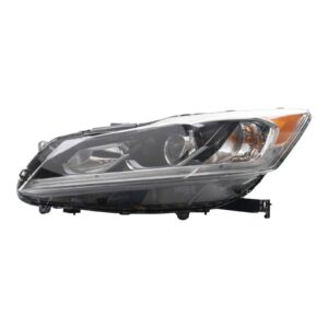 Left Headlight Compatible with 2017 Honda Accord