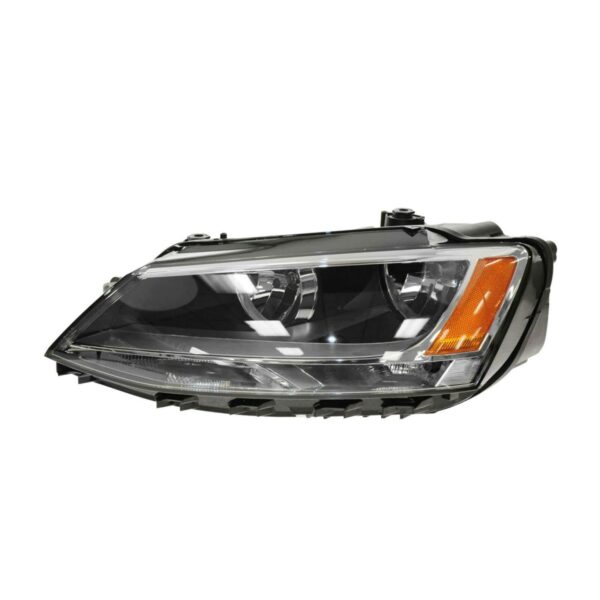 Headlight Headlamp Halogen Assembly Driver Side Left LH for 11-15 VW Jetta