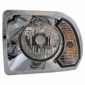 Headlight Lamp Assembly RH Passenger Side Compatible with Freightliner Columbia 108SD