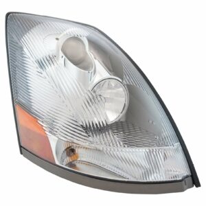 Halogen Headlight Headlamp Passenger Side RH Compatible with Volvo VN VNL VNM HD Truck