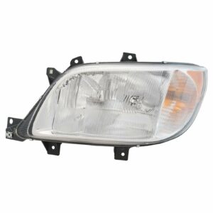 Halogen Headlight Headlamp Driver Side LH LF Compatible with 02-06 Dodge Sprinter Van