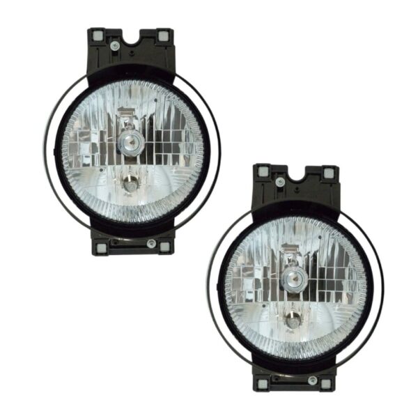 Headlight Lamp Pair LH Driver & RH Passenger Sides for Freightliner Century New