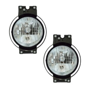 Headlight Lamp Pair LH Driver & RH Passenger Sides for Freightliner Century New