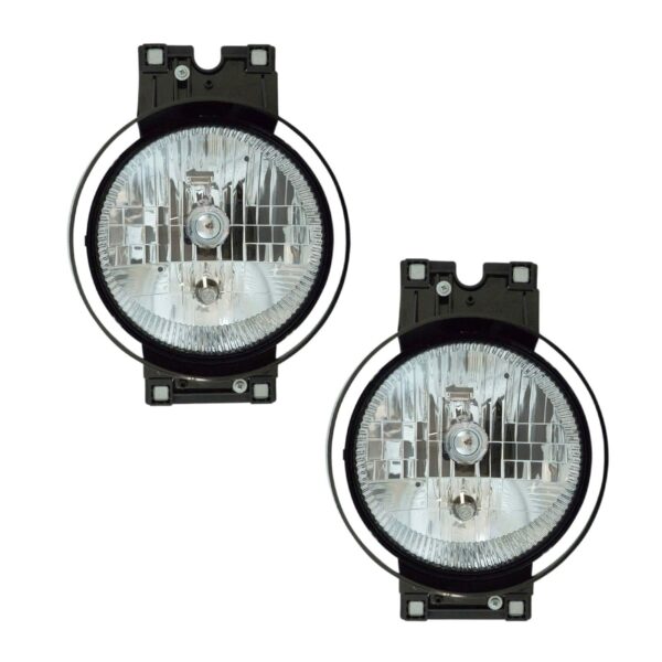 Headlight Lamp Pair LH Driver & RH Passenger Sides for Freightliner Century New