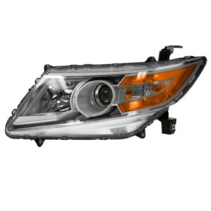 Halogen Headlight Lamp Left Hand Driver Side LH for 11-13 Honda Odyssey