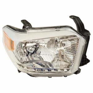 Halogen Headlight Headlamp Passenger Side RH RF Compatible with Toyota Tundra Pickup Truck