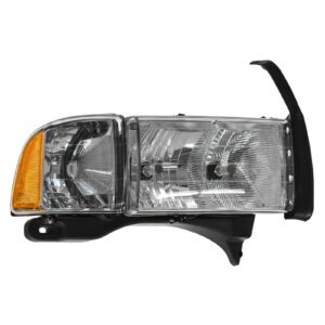 Headlight Headlamp w/ Corner Light Passenger Side Right RH for Dodge Ram Sport