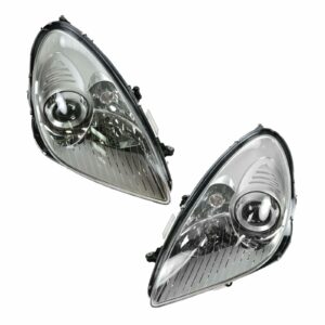 Halogen Headlight Headlamp Pair Set of 2 for Mercedes Benz MB SLK Series