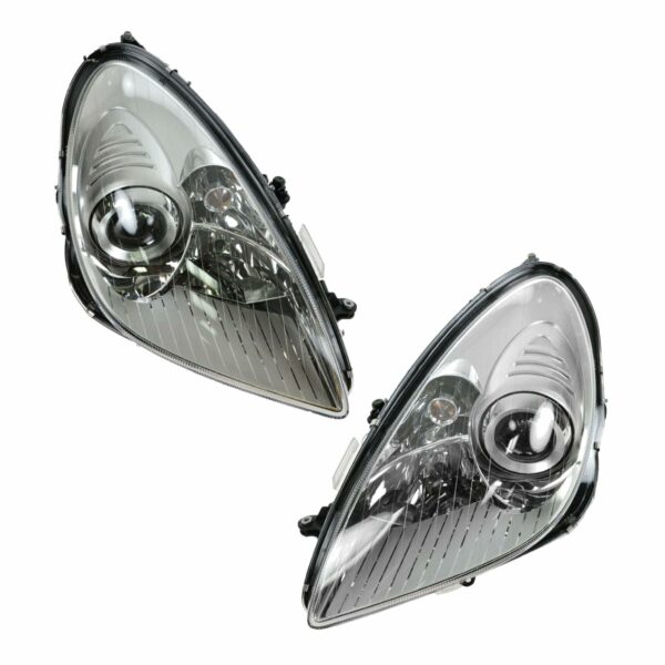 Halogen Headlight Headlamp Pair Set of 2 for Mercedes Benz MB SLK Series