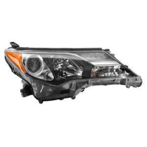 Headlight Headlamp Halogen Right Passenger Side RH for 13-14 Toyota RAV4