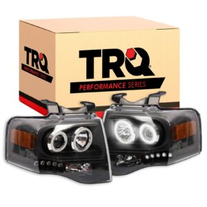 TRQ Performance Headlight Set Fits 2007-2013 Ford Expedition