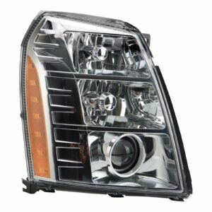 Right Headlight Compatible with 2007-2014 Cadillac Escalade Escalade