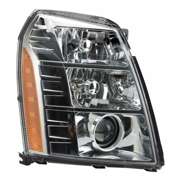 Right Headlight Compatible with 2007-2014 Cadillac Escalade Escalade
