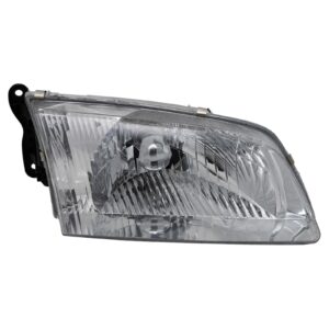 Headlight Headlamp Right RH Passenger Side Compatible with 00-02 Mazda 626