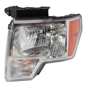 Left Headlight Fits 2009-2014 Ford F-150