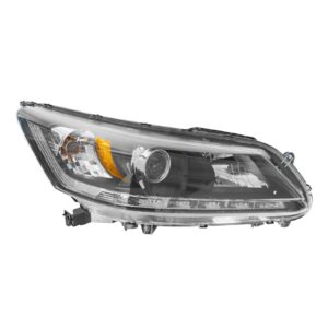 Headlight Headlamp Halogen Passenger RH Side for 13-14 Honda Accord EX-L V6