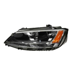 Headlight Headlamp Halogen Assembly Driver Side Left LH for 11-15 VW Jetta