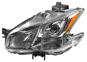 Halogen Headlight Headlamp Driver Side Left Hand LH for 09-13 Nissan Maxima