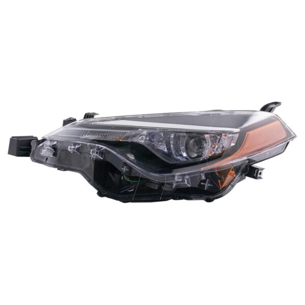 Headlight Lamp Assembly Driver Side LF LH Compatible with Toyota Corolla