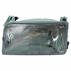 Headlight Headlamp LH Left Driver Side Compatible with 1992-1996 Ford Bronco / 1992-1996 F150 Truck / 1992-1997 F250 Truck / 1992-1997 Ford F350 Truck / 1992-1997 Ford F450 Truck