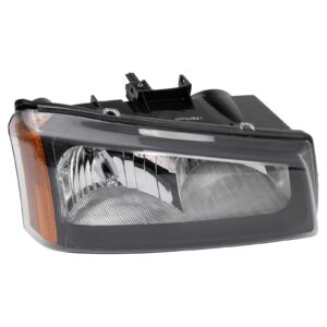Right Headlight Compatible with Chevrolet Avalanche 1500 2500 Silverado 1500 2500 3500