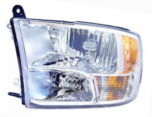 Quad Headlight Headlamp Driver Side Left Hand LH for Dodge Ram Pickup Truck