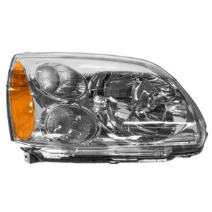 Halogen Headlight Headlamp Passenger Right RH for 04-12 Galant Bright Bezel