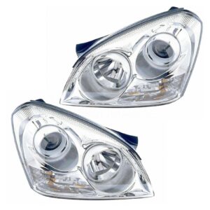 Headlight Assembly Compatible With 2006-2007 Kia Optima Driver and Passenger Side