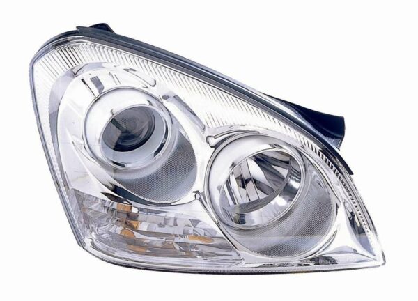 Chrome Background Headlight Headlamp Right Passenger Side RH For 06-07 Optima