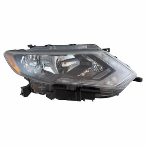 Halogen Headlight Headlamp Assembly Passenger Side RH Compatible with Nissan Rogue SUV