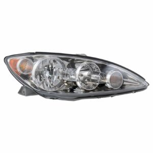 Headlight Chrome Bezel RH Right Passenger Side Compatible with 2005-2006 Toyota Camry LE & XLE US Built Models Only