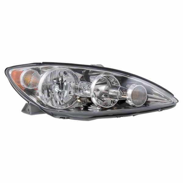 Headlight Chrome Bezel RH Right Passenger Side Compatible with 2005-2006 Toyota Camry LE & XLE US Built Models Only
