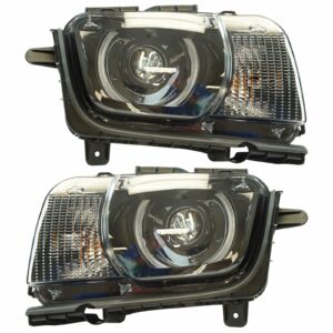 HID Headlight Headlamp & Ballast w/o Auto Leveling LH RH Pair for Camaro