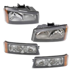 Lighting Kit Compatible with 05-06 Chevrolet Avalanche 03-07 Silverado 1500 2500 3500