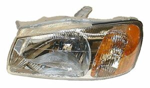 Headlight Headlamp Driver Side Left LH For Hyundai Accent 00-02