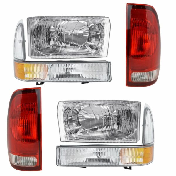 Headlight Tail Light Parking Marker Lamp for 02-04 Ford Super Duty Truck