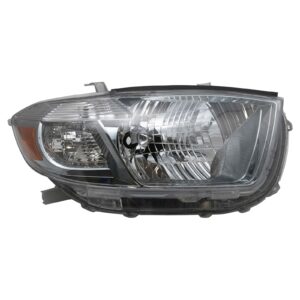Headlight Headlamp Passenger Side Right RH Compatible with 08-10 Toyota Highlander Sport