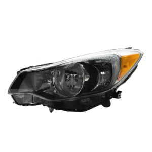 Headlight Headlamp Halogen Left Hand Driver Side LH for 12-13 Subaru Impreza XV