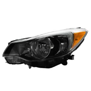 Headlight Headlamp Halogen Left Hand Driver Side LH for 12-13 Subaru Impreza XV