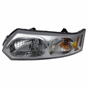 Headlight LH Left Driver Side Compatible with 2003-2007 Saturn Ion 4 Door Models Only