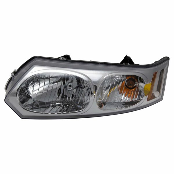 Headlight LH Left Driver Side Compatible with 2003-2007 Saturn Ion 4 Door Models Only