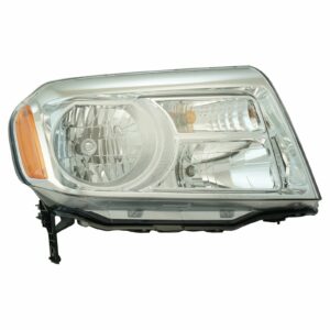Halogen Headlight Headlamp Passenger Side RH RF for 12-15 Honda Pilot SUV