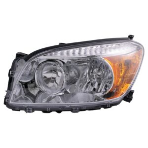 Headlight Headlamp Driver Side Left LH Compatible with 06-08 Toyota Rav4 Rav-4
