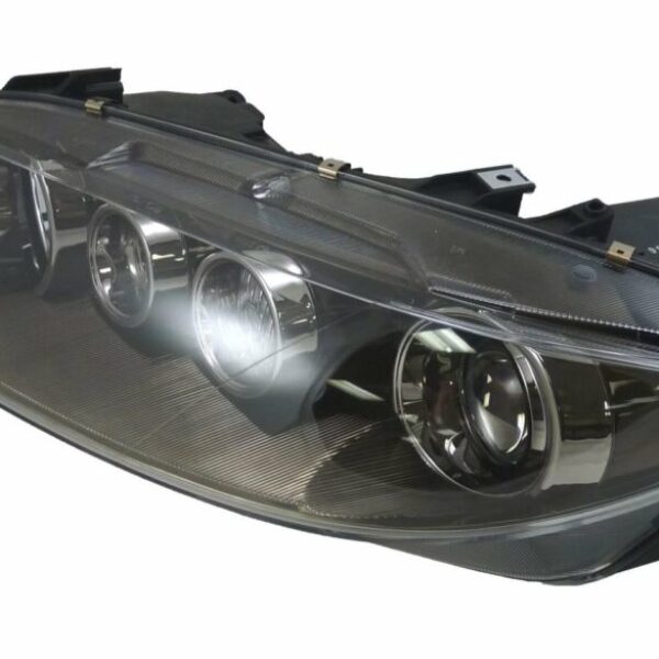 Headlight Headlamp w/ Silver Bezel Driver Side Left LH for 06-08 Mazda 6