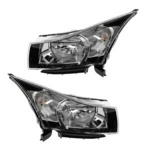 Headlight Headlamp head light head lamp Pair Set for 11-12 Chevy Cruze