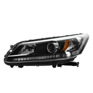 Headlight Headlamp Halogen Driver Side Left LH for 13 Honda Accord 4 door sedan