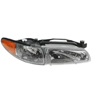 Headlight Headlamp Passenger Side Right RH Fits 97-03 Pontiac Grand Prix